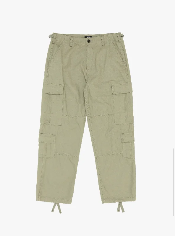 Surplus Cargo Pant Ripstop Olive Sophisticated Men's French